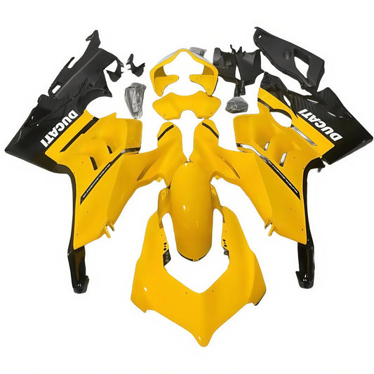 Fairing Kit For Ducati Panigale V4/V4S 18 - 19 Yellow Black ABS Bodywork - Hemoto Firings
