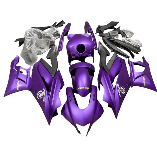 Fairing Kit For Yamaha R3 19 - 21 ABS Purple Bodywork - Hemoto Firings