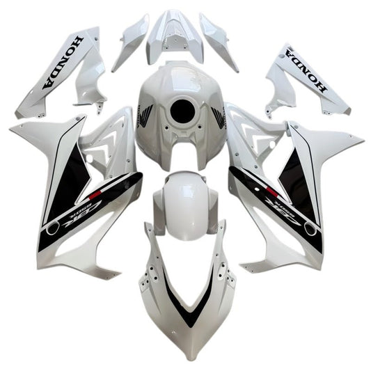 Honda CBR650R 2021–2023 ABS Fairing Kit – White / Black | HemotoFairings - Hemoto Firings