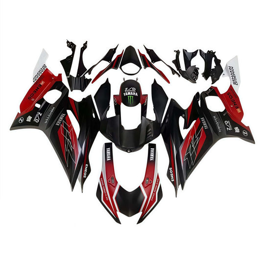 Yamaha R1 ABS Fairing Kit (2020–2025) – Red / Black | HemotoFairings - Hemoto Firings